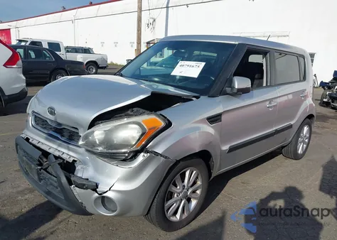 2012 Kia Soul + from USA, damaged, VIN KNDJT2A69C7467391